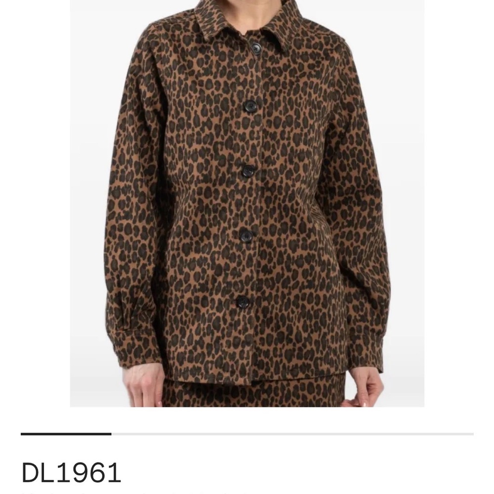 DL1961 Leopard Print Jacket & Bustier - Picture 11 of 11